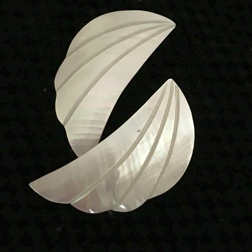 Boho shell earrings